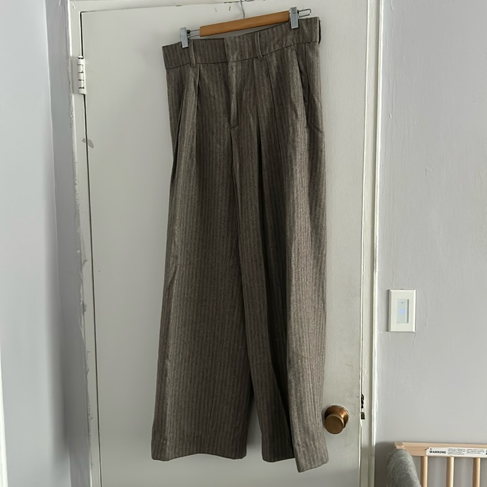 Zara wool blend pants